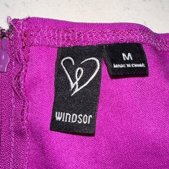 Windsor Off-Shoulder Ruched Dress M - Picture 3 of 7